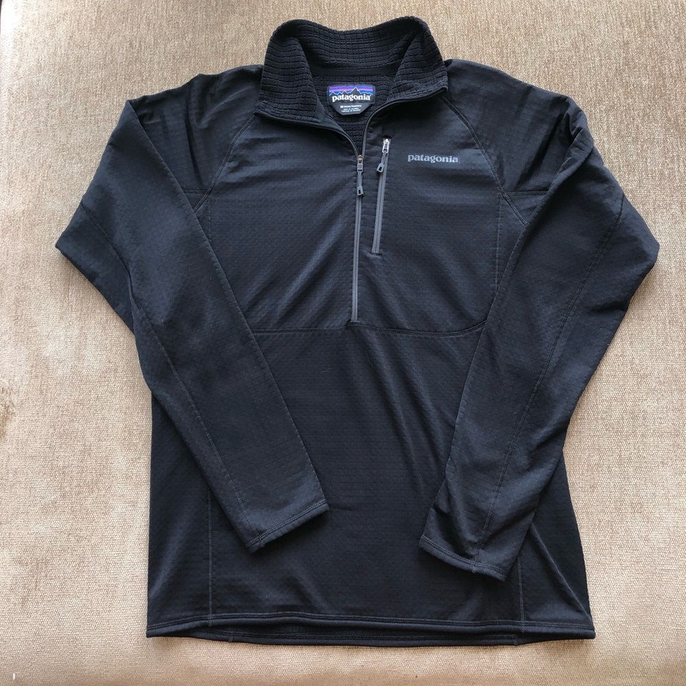 men’s patagonia R1 fleece pullover